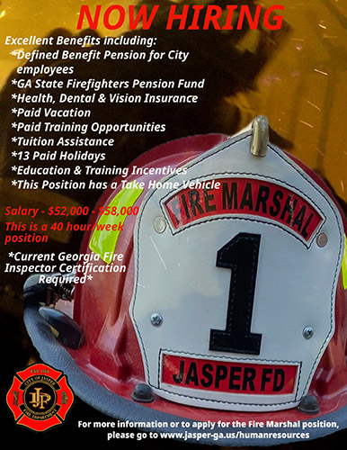 Human Resources Employment - City of Jasper Georgia