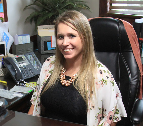 Jasper City Clerk Tara Benson