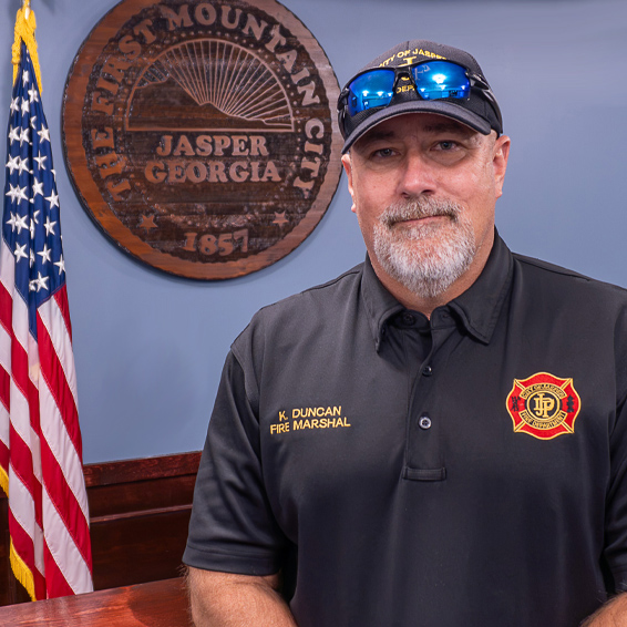 Kevin Duncan  - Jasper Fire Marhsal